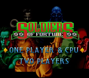 Soldiers of Fortune (USA) screen shot title